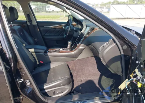 2014 Infiniti Q50 Premium from USA, damaged, VIN JN1BV7AR3EM686411